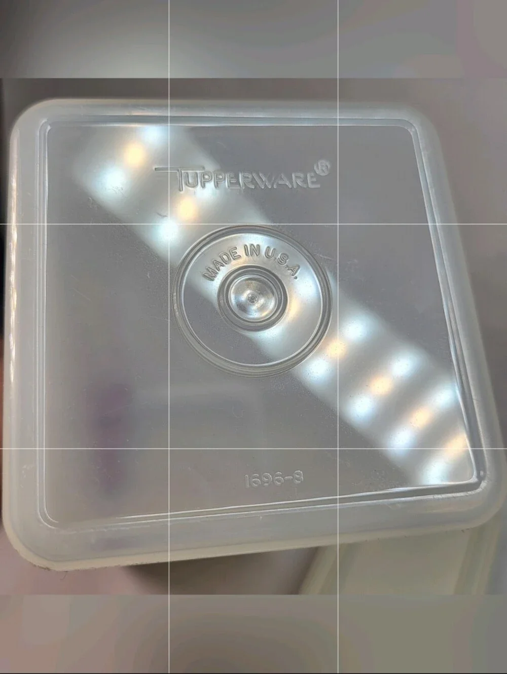 Tupperware Velveeta Cheese Keeper Green Lid Tray Clear #1696-8 #1698-8 #1697-7